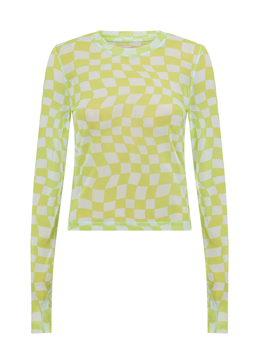 Naughties Nostalgic Mesh Long Sleeve Top