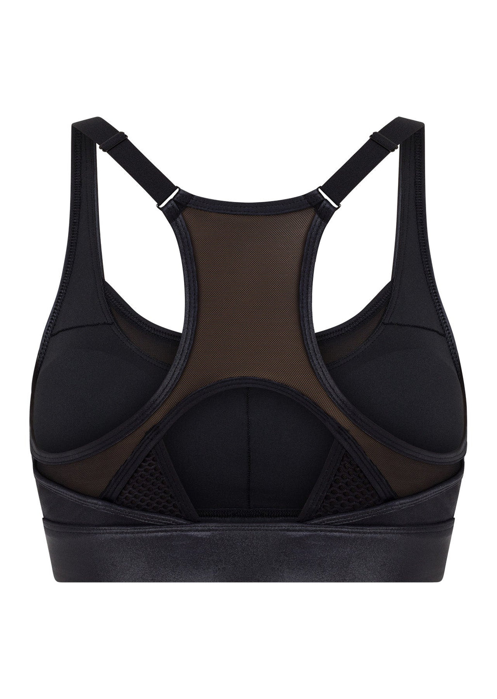 Full Force Wetlook Sports Bra