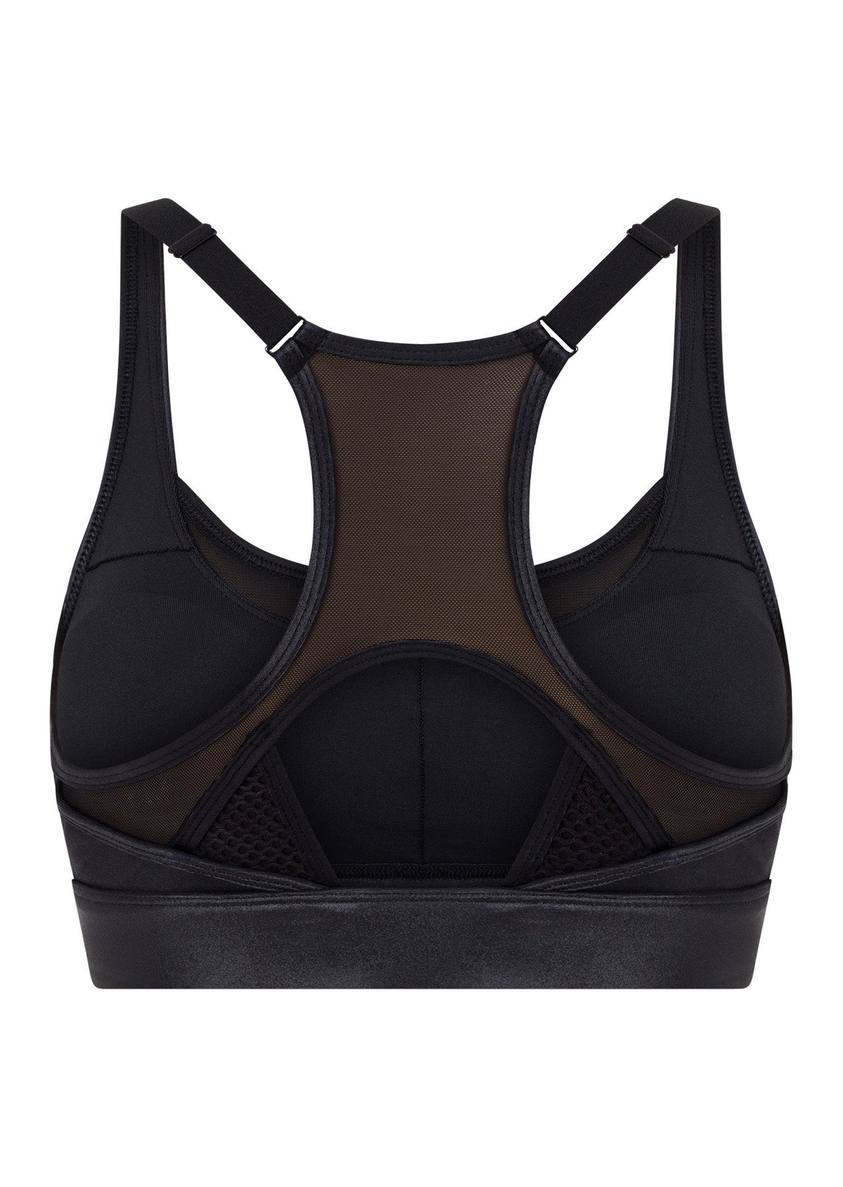 Full Force Wetlook Sports Bra