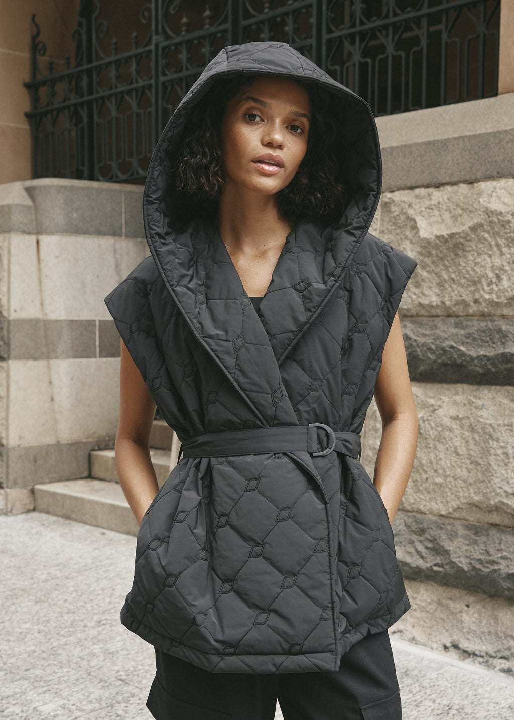 Monogram Quilted Vest