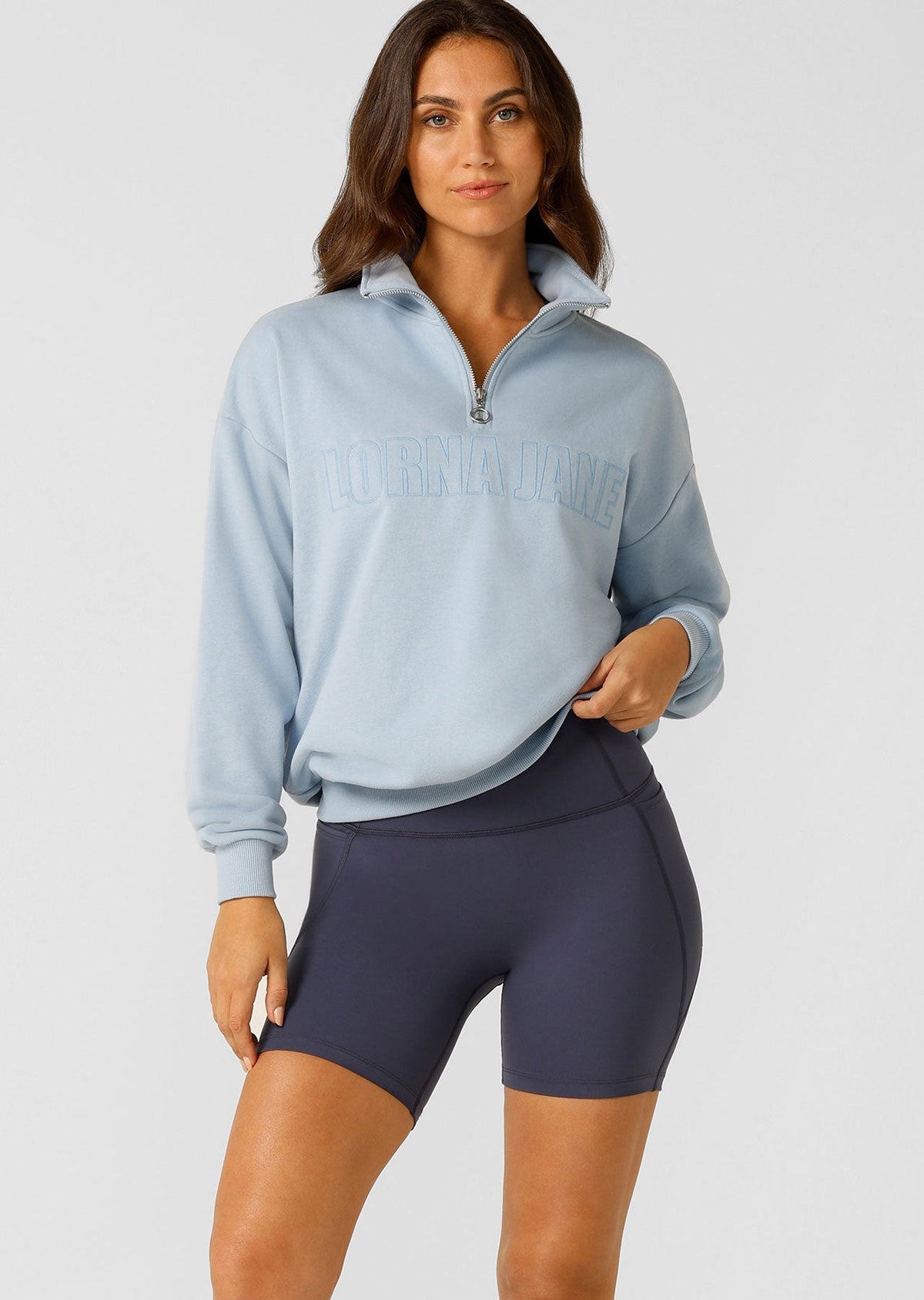 Iconic Quarter Zip Sweat