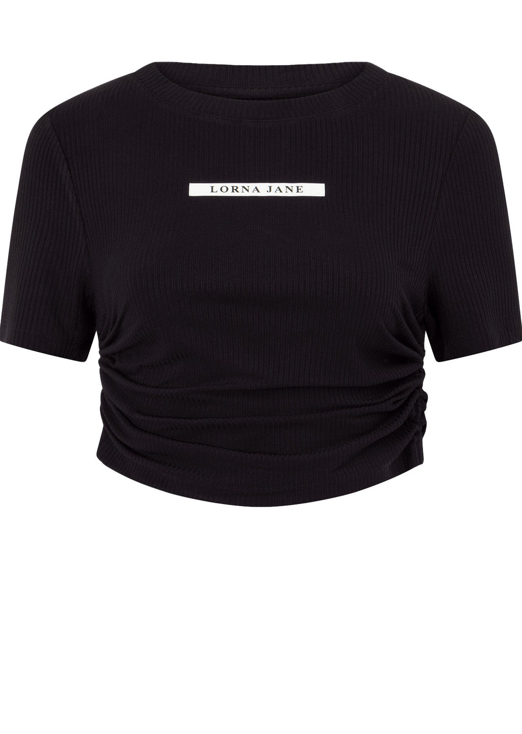 Easy Adjust Rib Short Sleeve Top