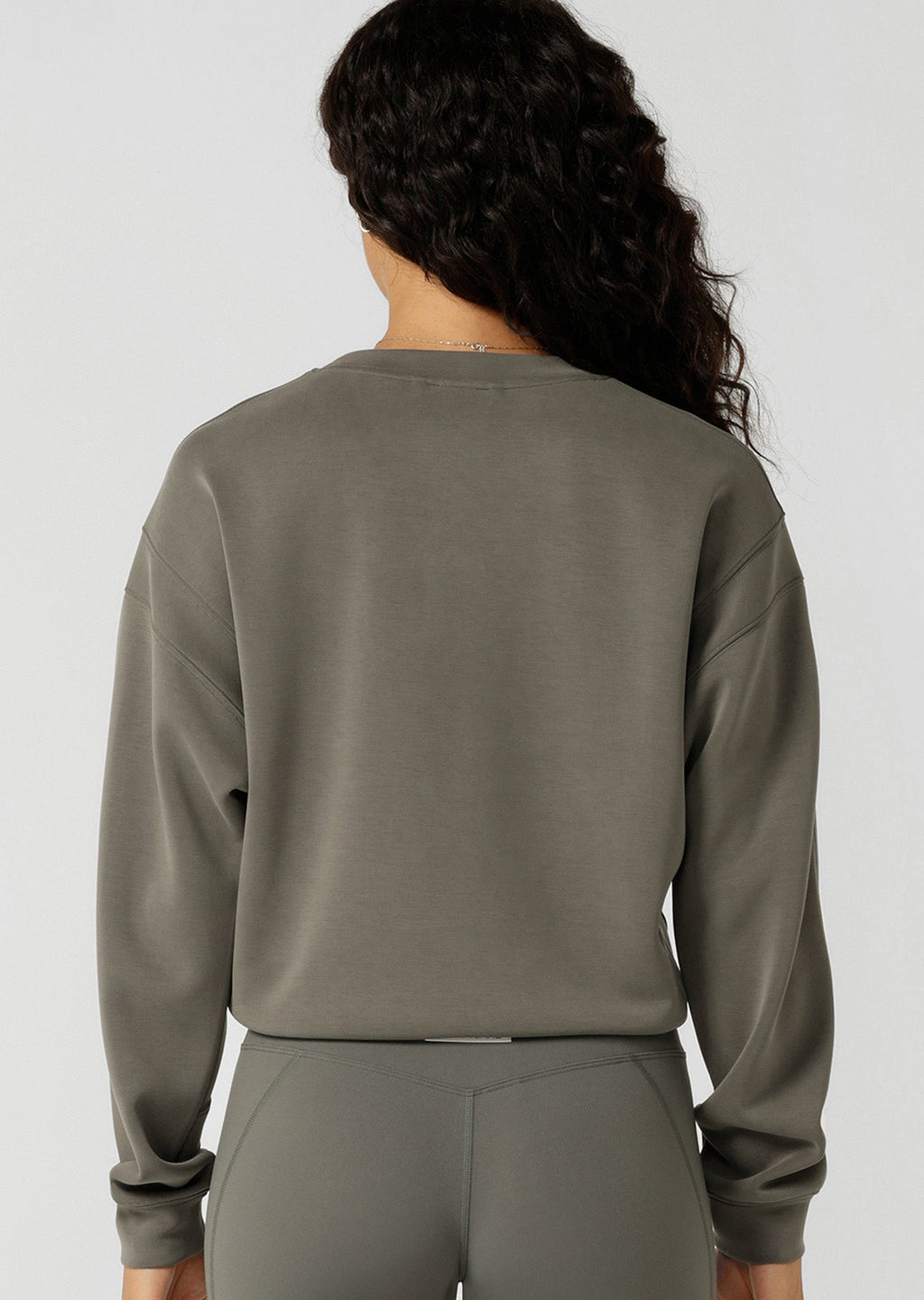 Make Space Cropped Sweatshirt