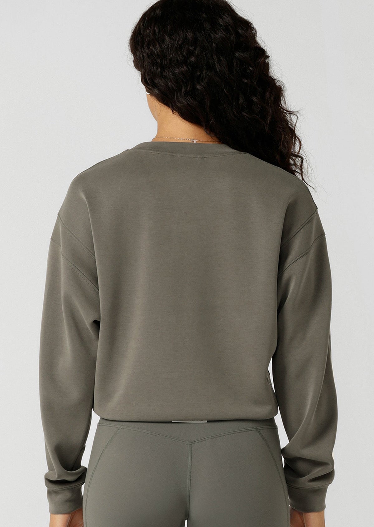 Make Space Cropped Sweatshirt