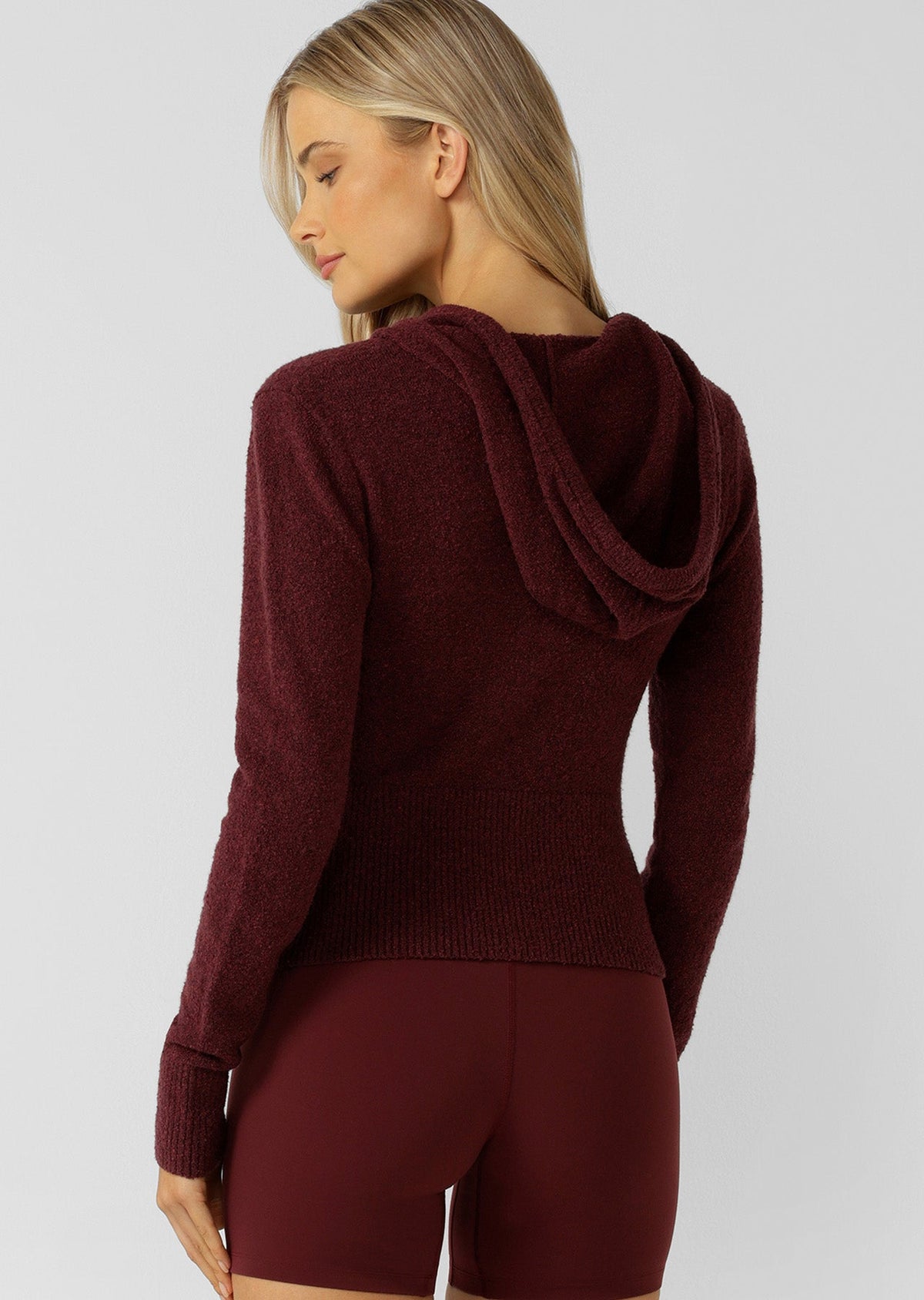 Luxe Lounge Knit Hoodie