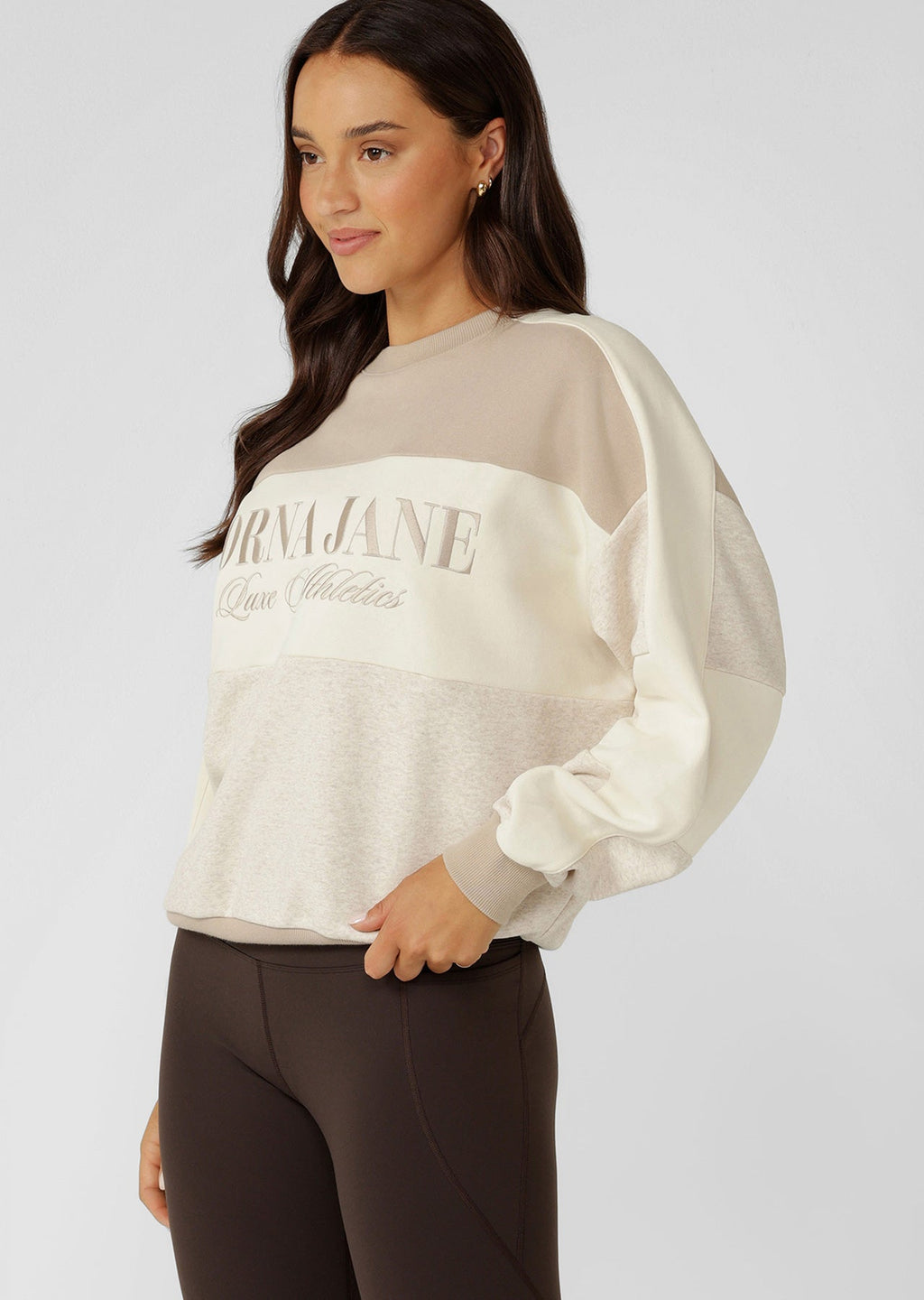Lorna Luxe Panelled Sweat