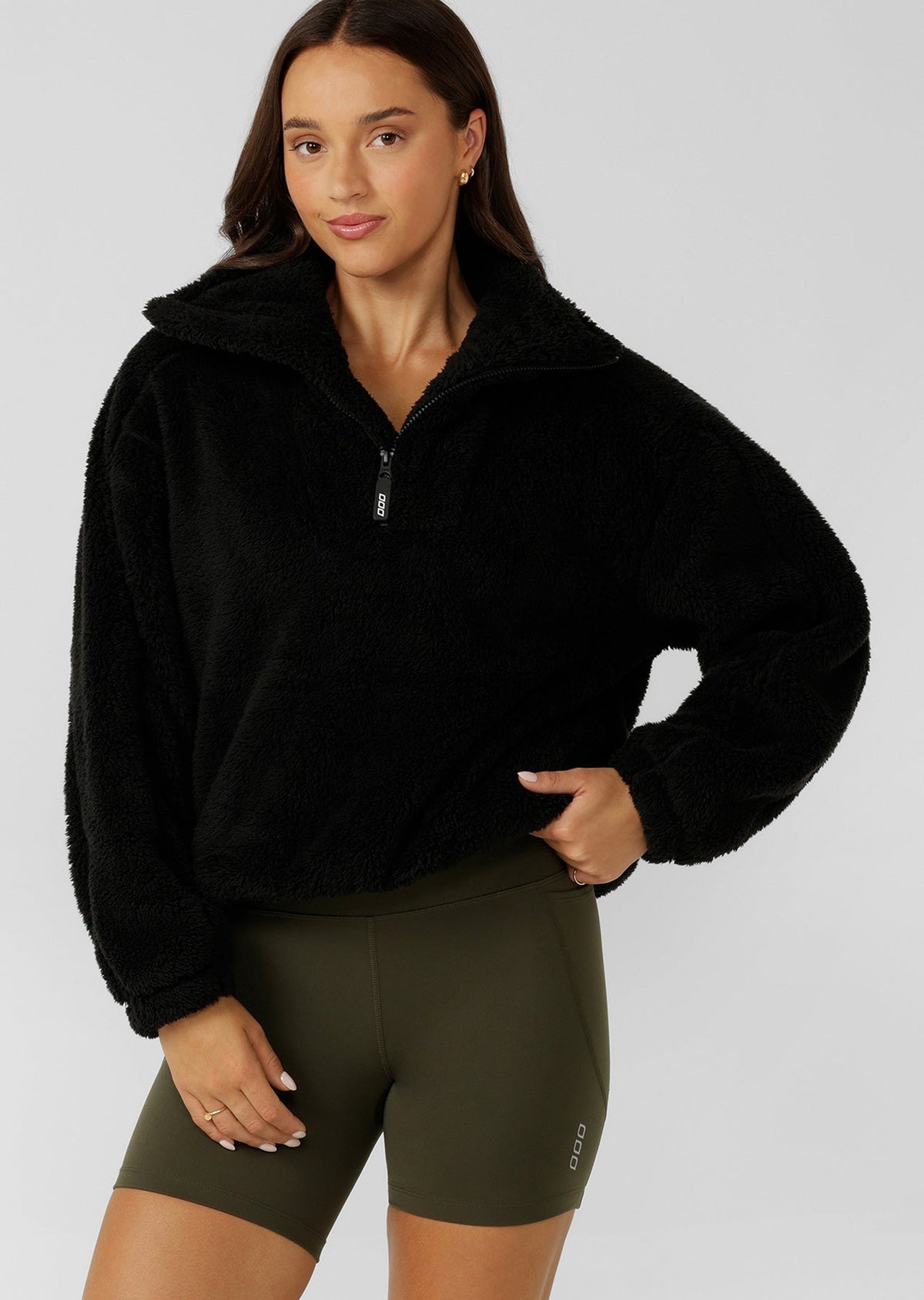 Everyday Teddy Quarter Zip Sweat