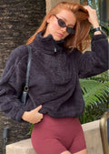 Everyday Teddy Quarter Zip Sweat