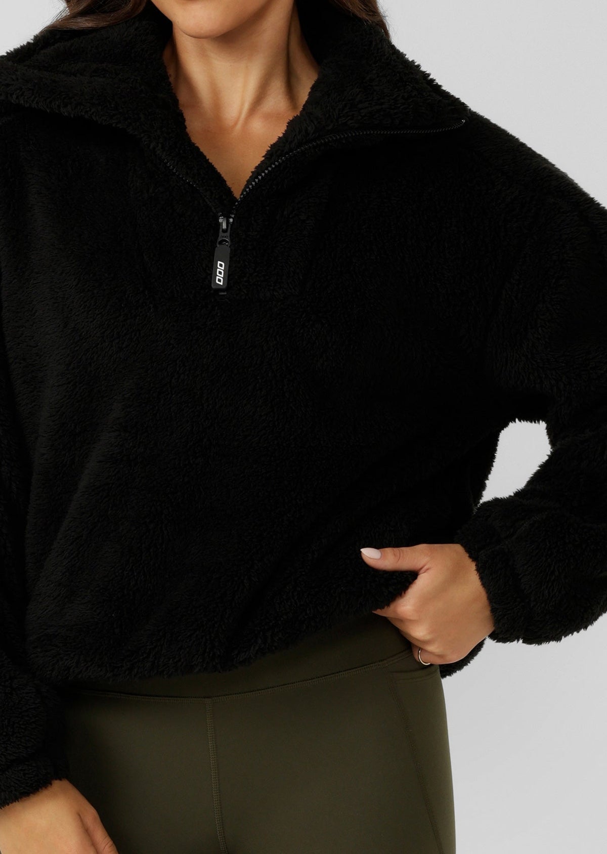 Everyday Teddy Quarter Zip Sweat