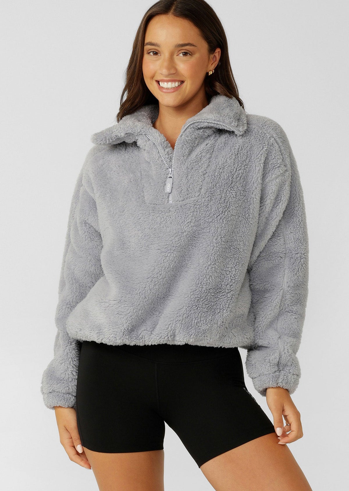 Everyday Teddy Quarter Zip Sweat