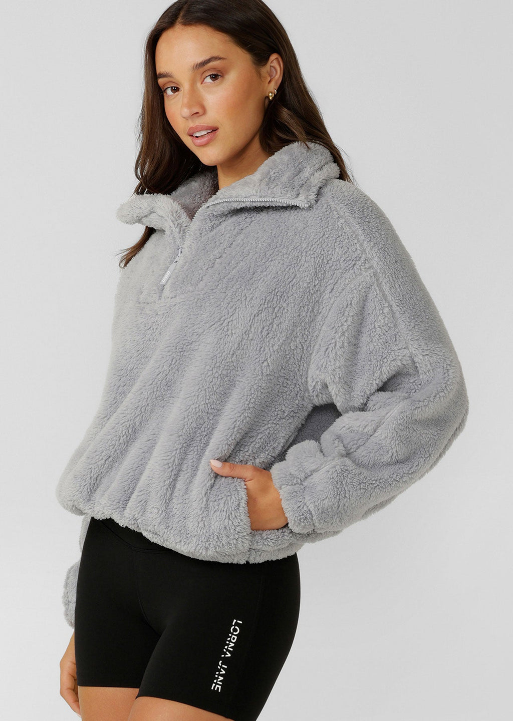 Everyday Teddy Quarter Zip Sweat