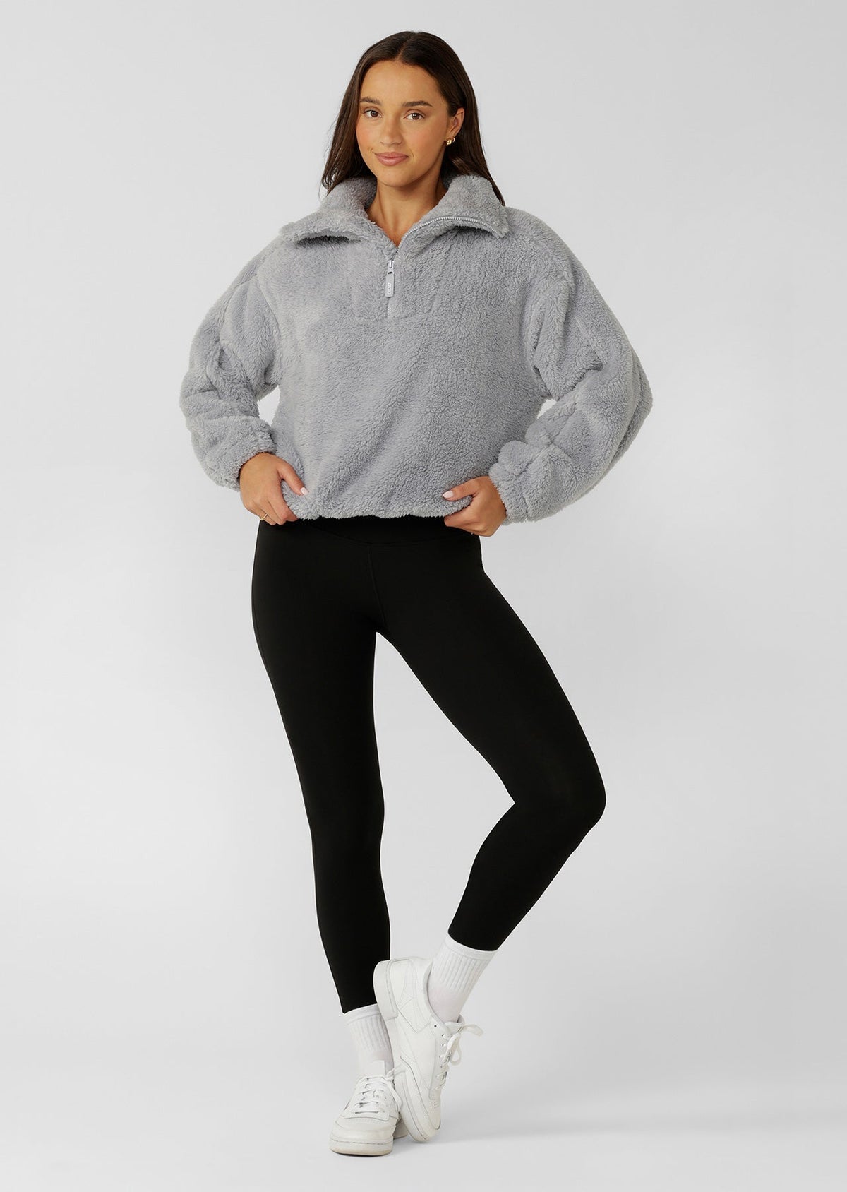 Everyday Teddy Quarter Zip Sweat