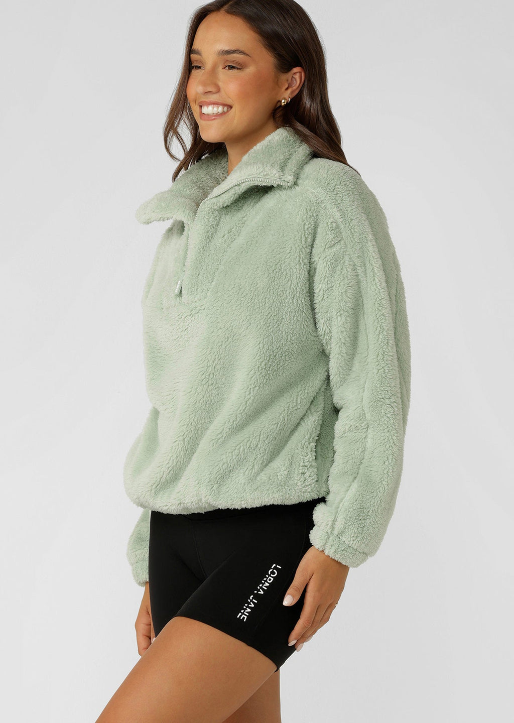 Everyday Teddy Quarter Zip Sweat