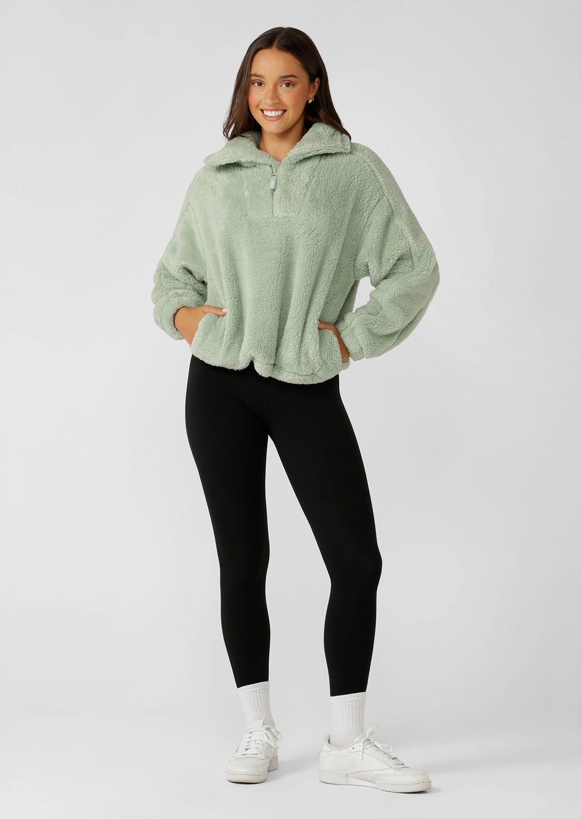 Everyday Teddy Quarter Zip Sweat