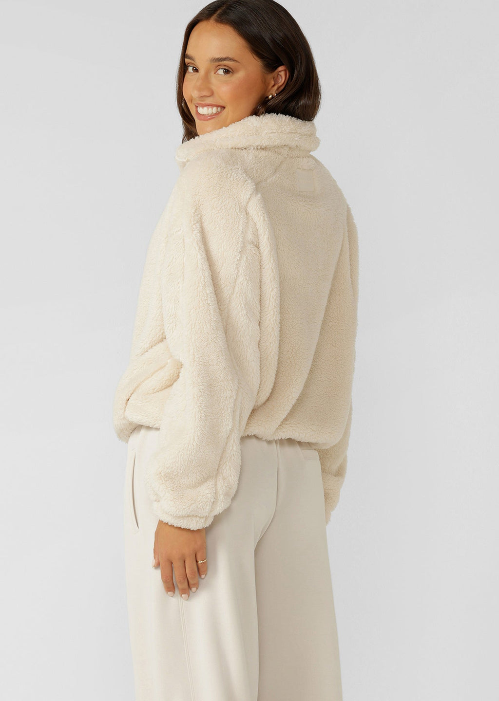 Everyday Teddy Quarter Zip Sweat