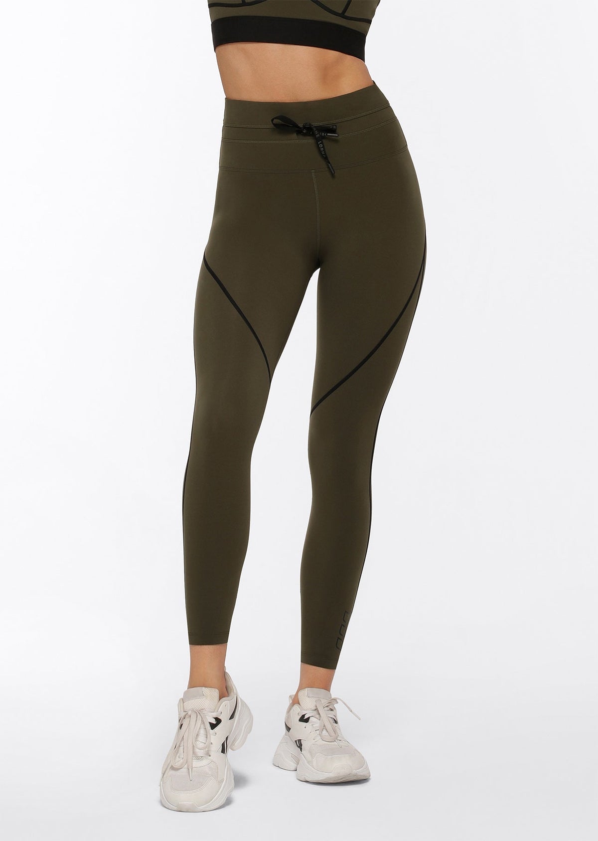 Contrast Racer Ankle Biter Leggings
