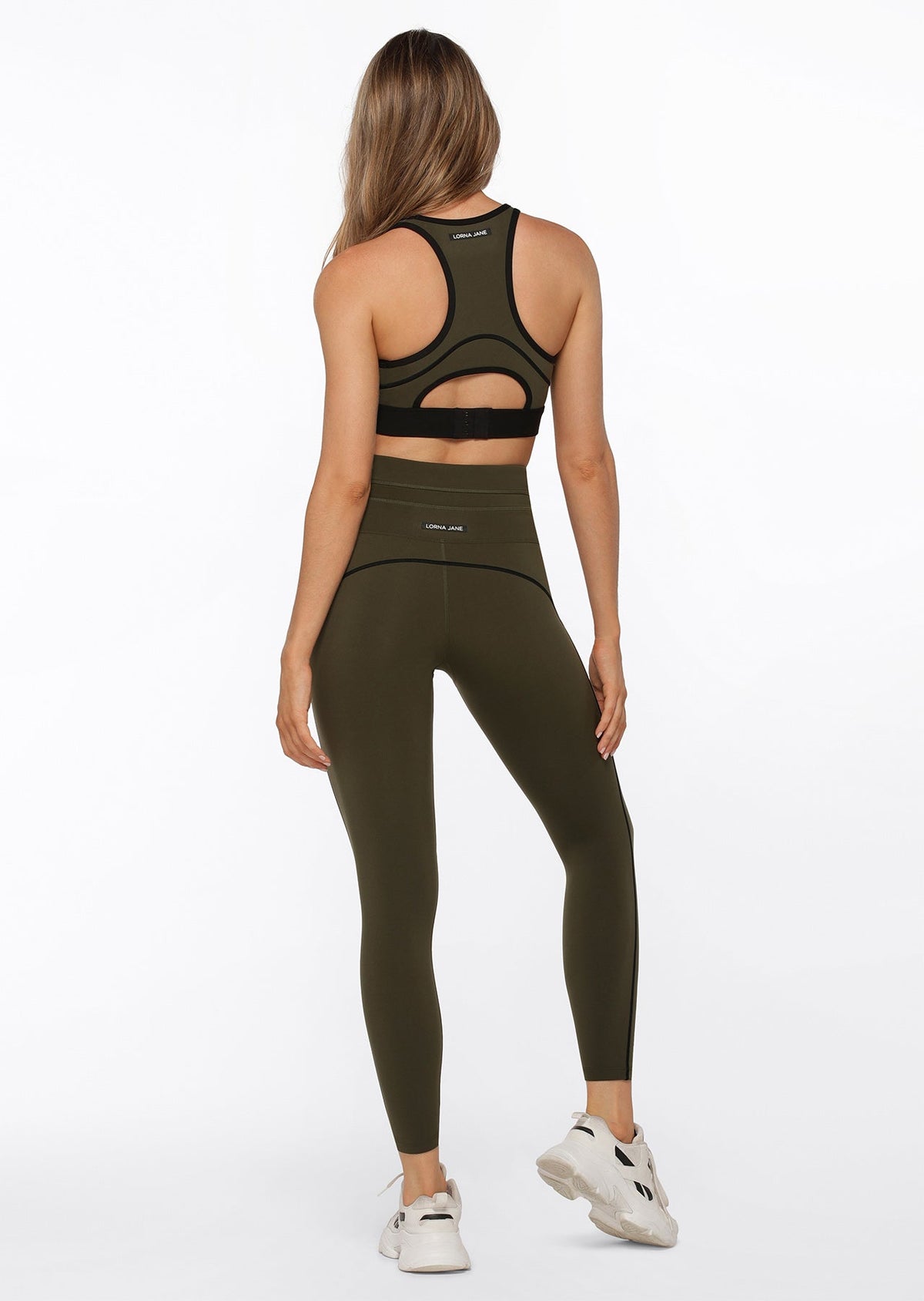 Contrast Racer Ankle Biter Leggings