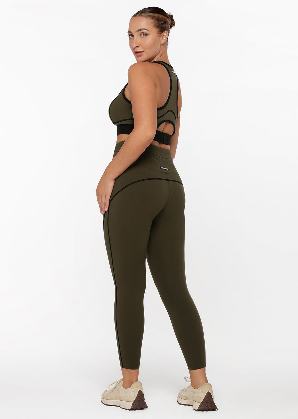 Contrast Racer Ankle Biter Leggings