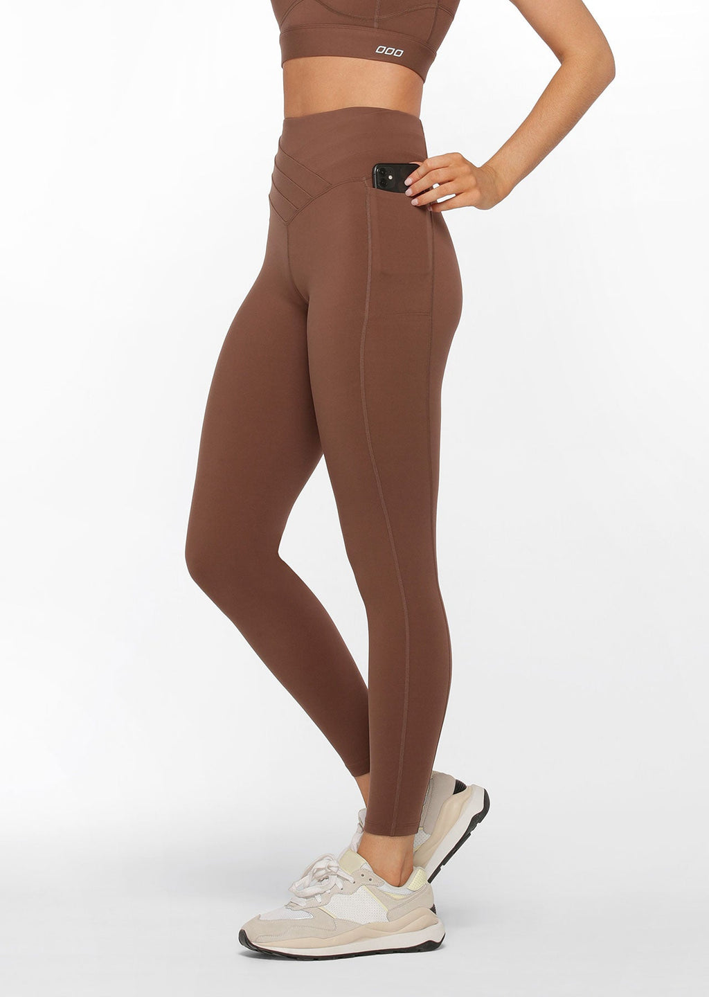 No Chafe Phone Pocket Full Length Leggings