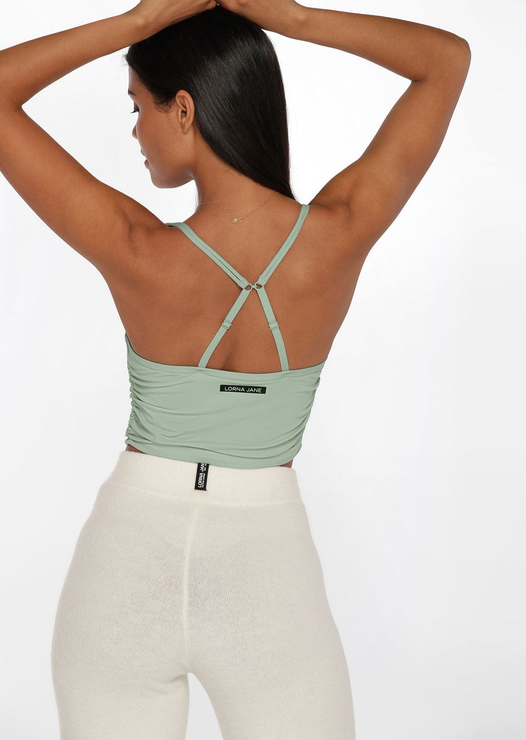 Gathered Tank Bra Combo