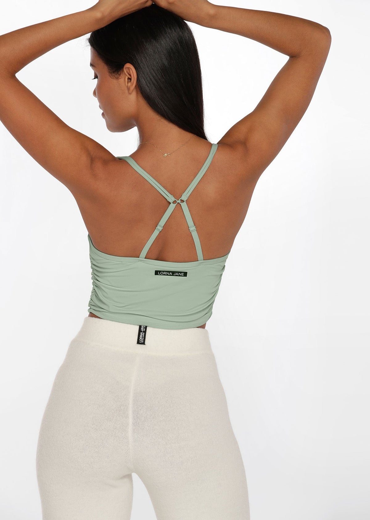 Gathered Tank Bra Combo