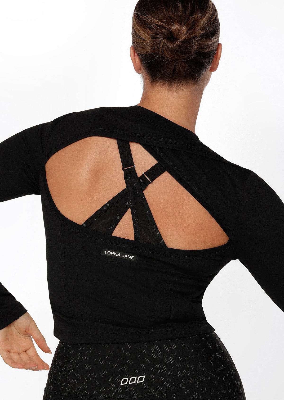 Cutout Active Long Sleeve Top