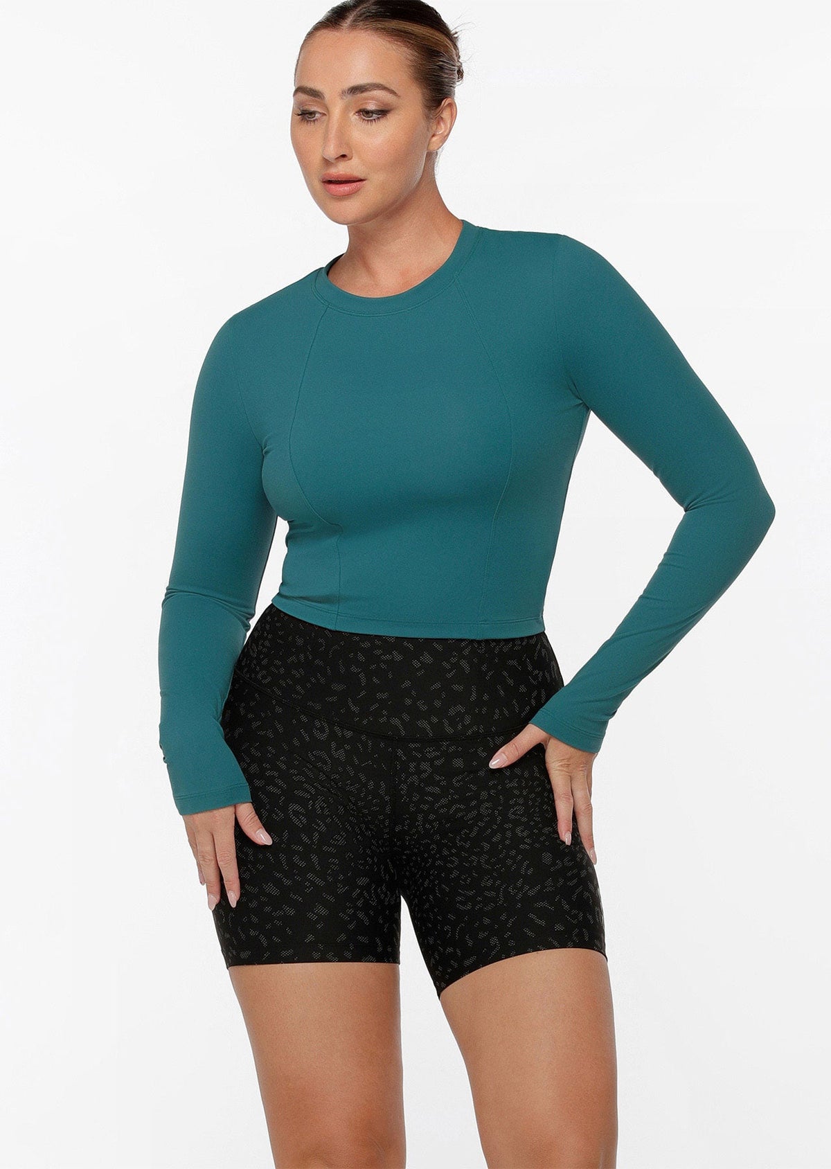 Cutout Active Long Sleeve Top