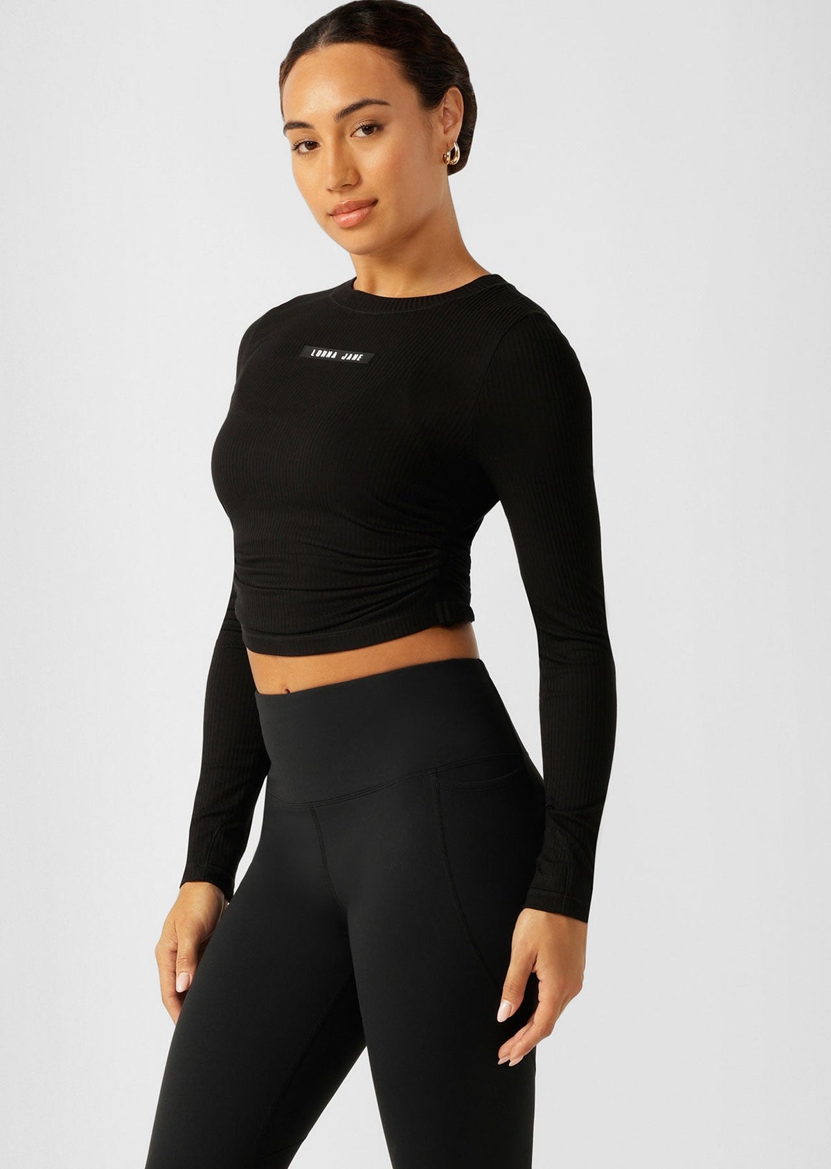 Easy Adjust Longsleeve Rib Top