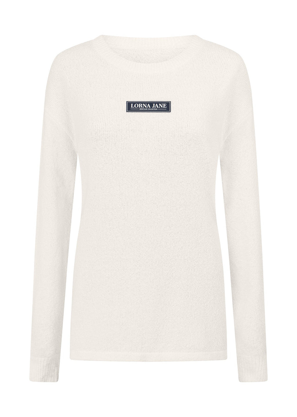 Campus Oversized Long Sleeve Top