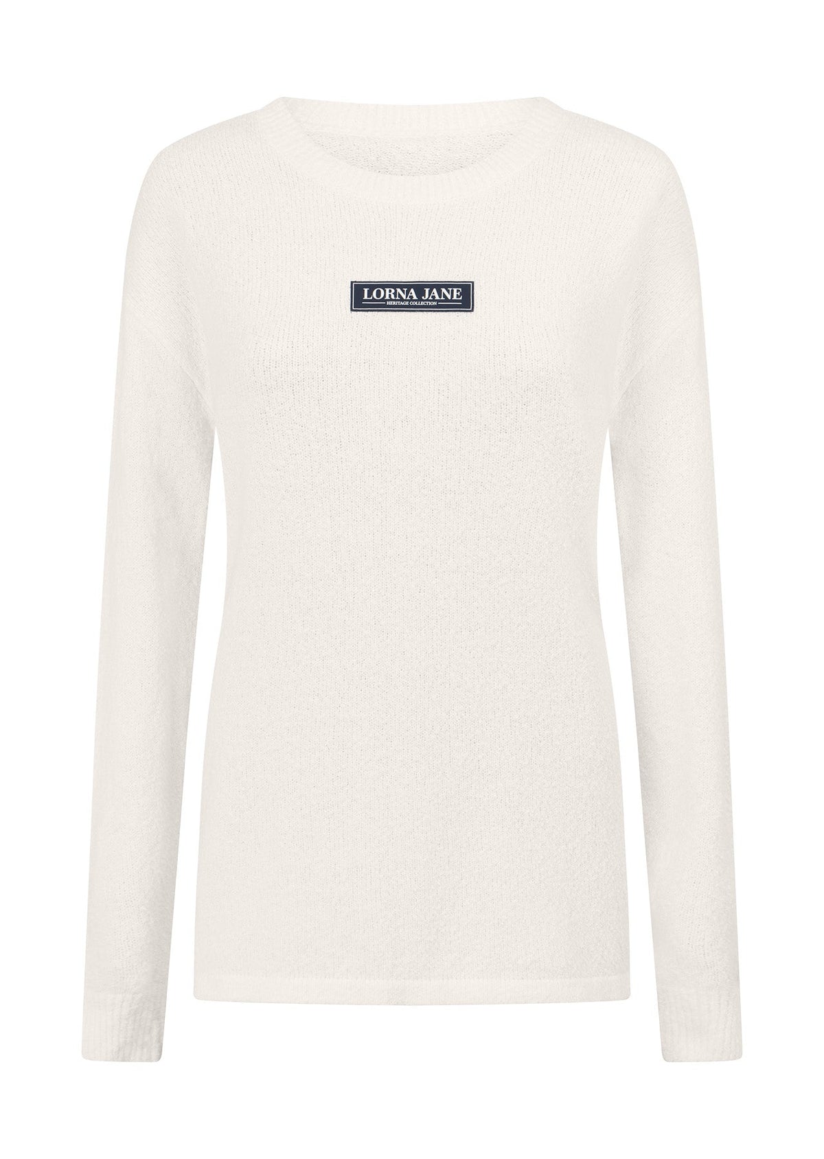 Campus Oversized Long Sleeve Top