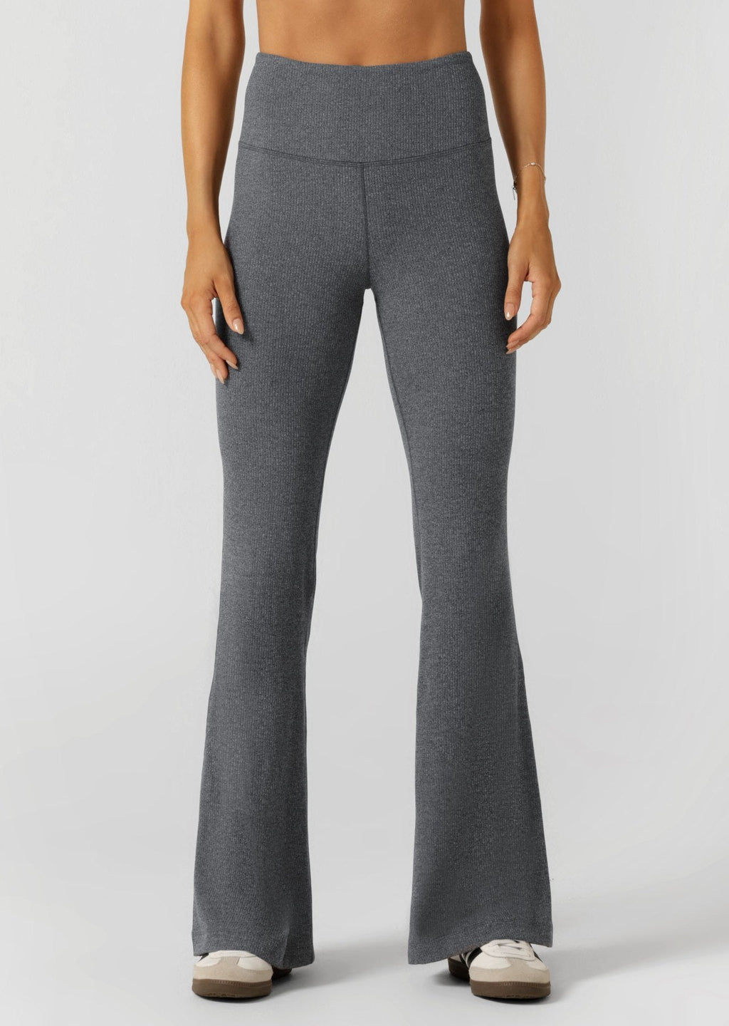 Divine Rib Flared Leggings