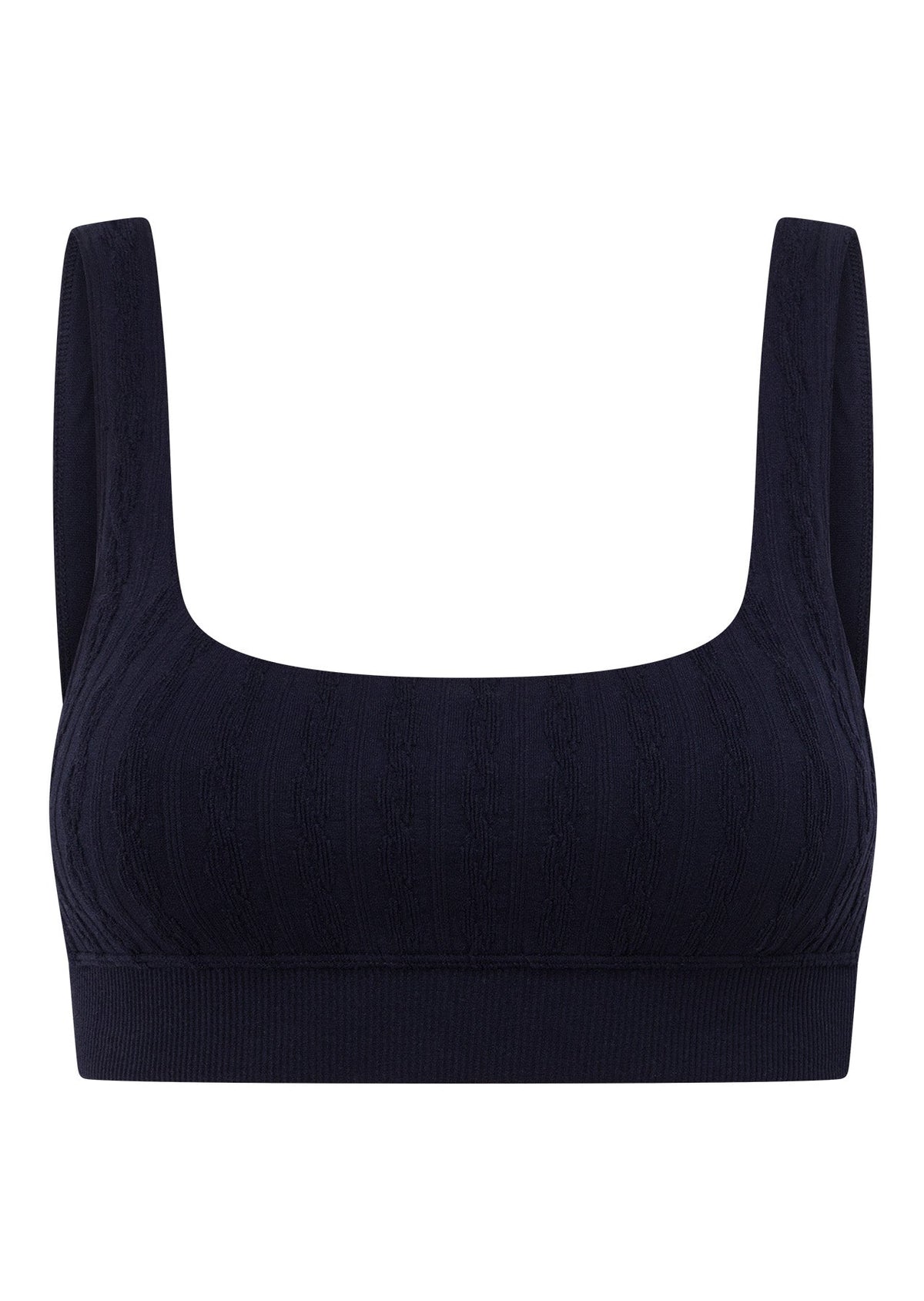 Cable Seamless Sports Bra