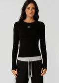 Movement Long Sleeve Rib Top
