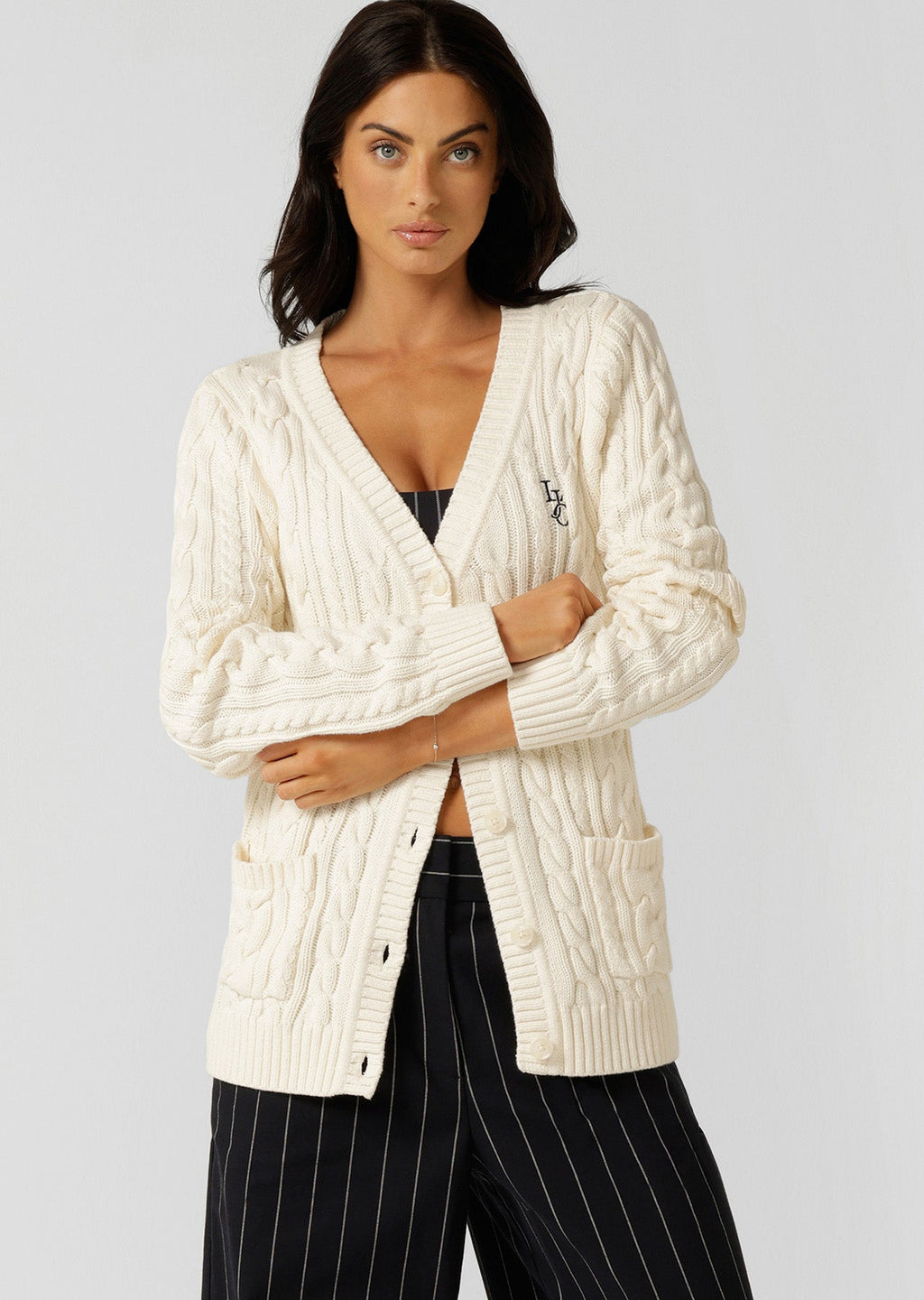 Iconic Cable Knit Cardigan