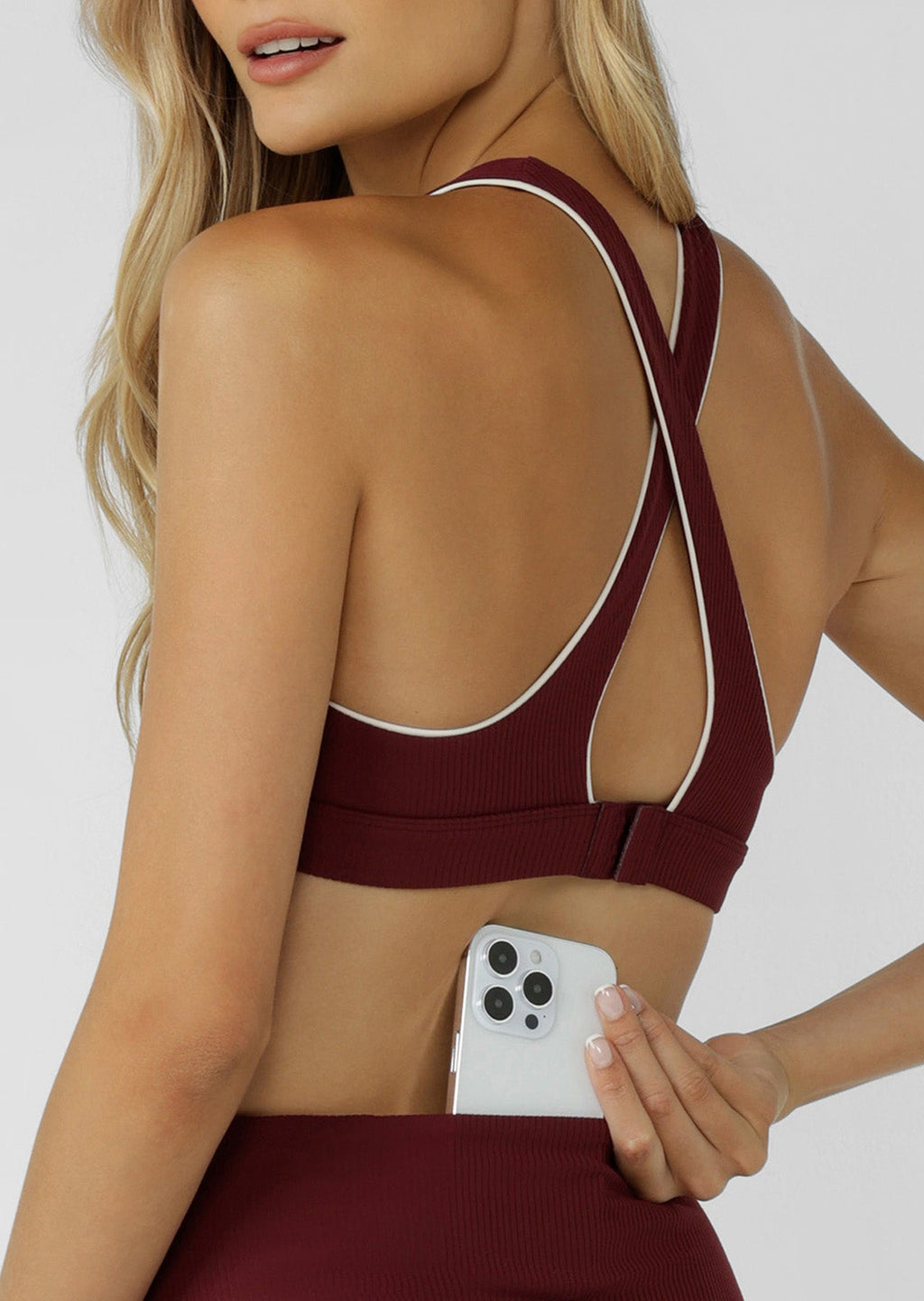 Irresistible Rib High Support Sports Bra