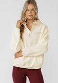 Nova Polar Fleece Quarter Zip Hoodie