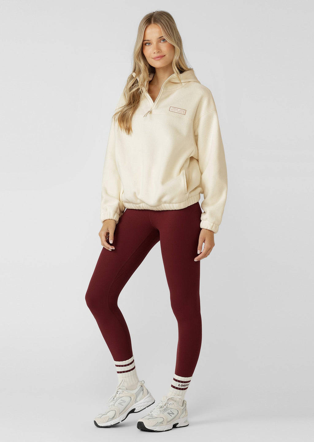 Nova Polar Fleece Quarter Zip Hoodie