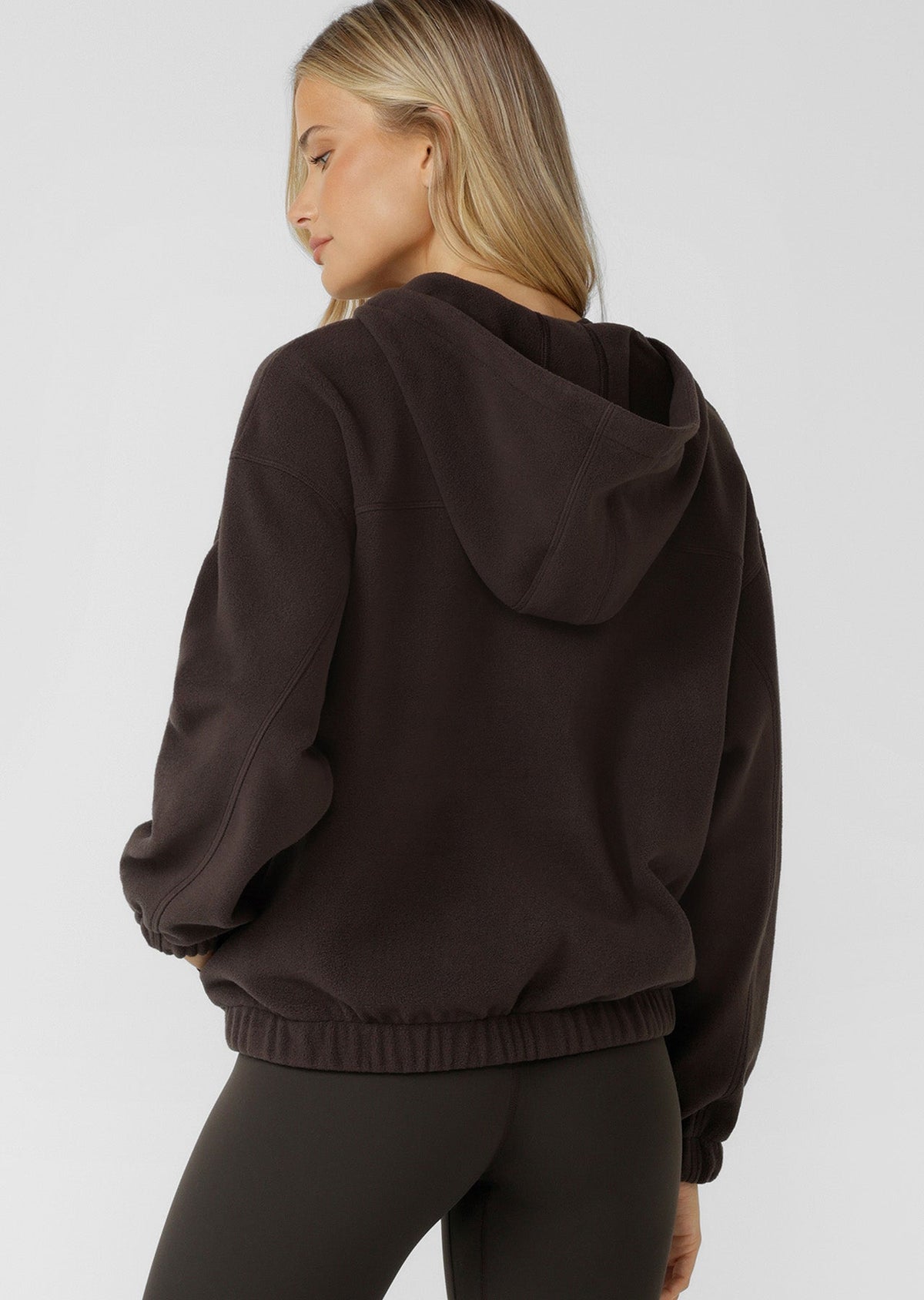 Nova Polar Fleece Quarter Zip Hoodie