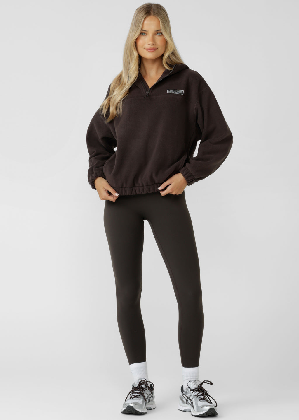 Nova Polar Fleece Quarter Zip Hoodie