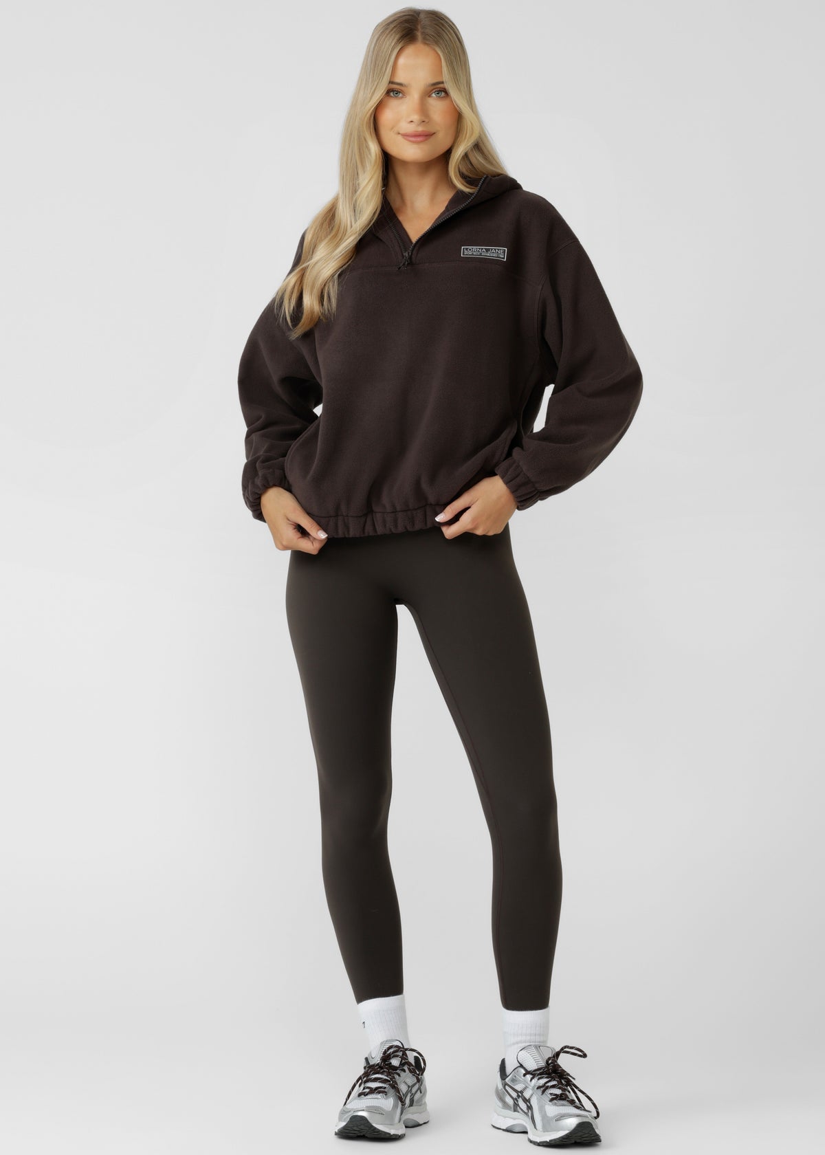 Nova Polar Fleece Quarter Zip Hoodie