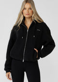 Field Teddy Zip Through Hoodie