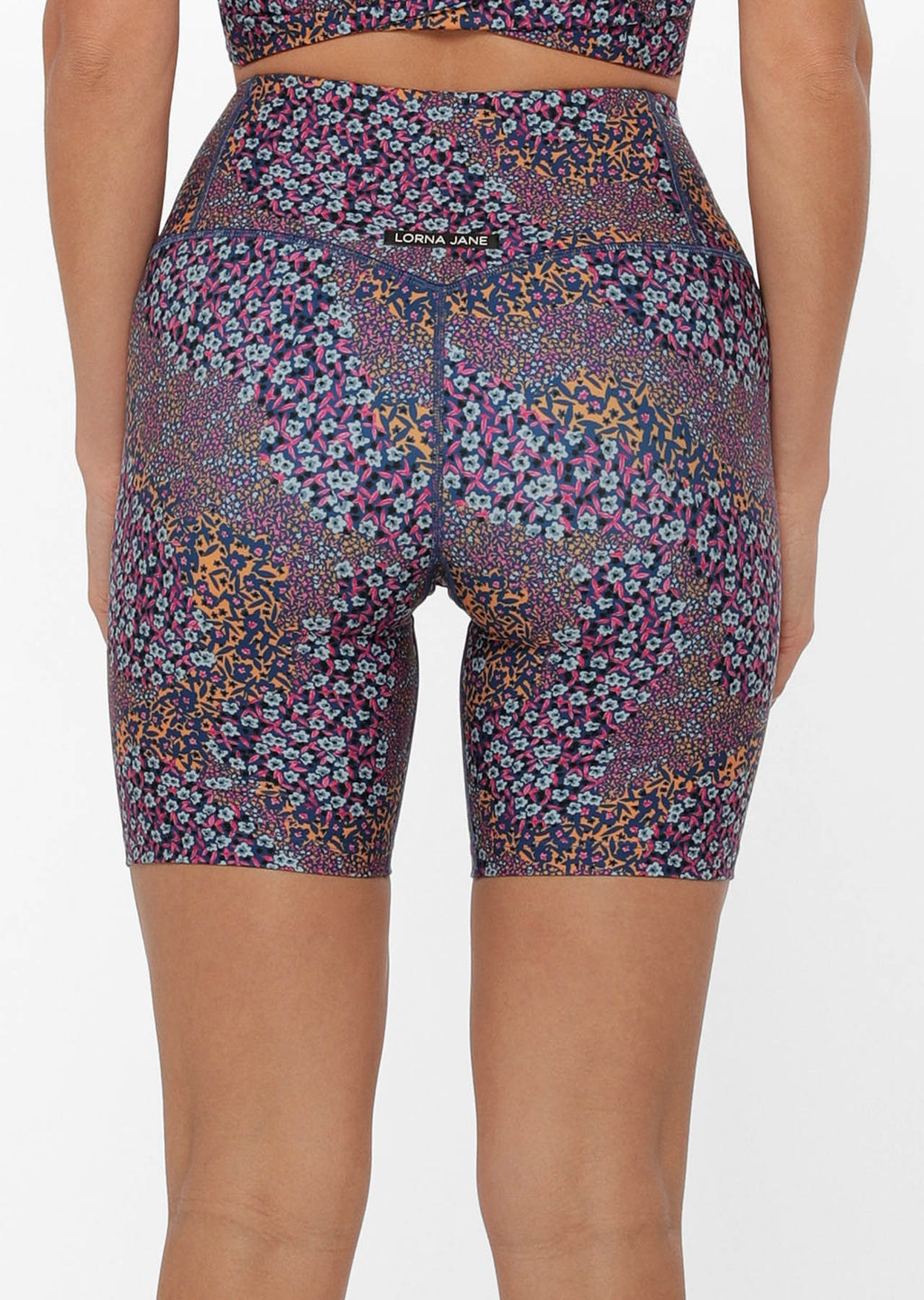 Midnight Ditsy Bike Shorts