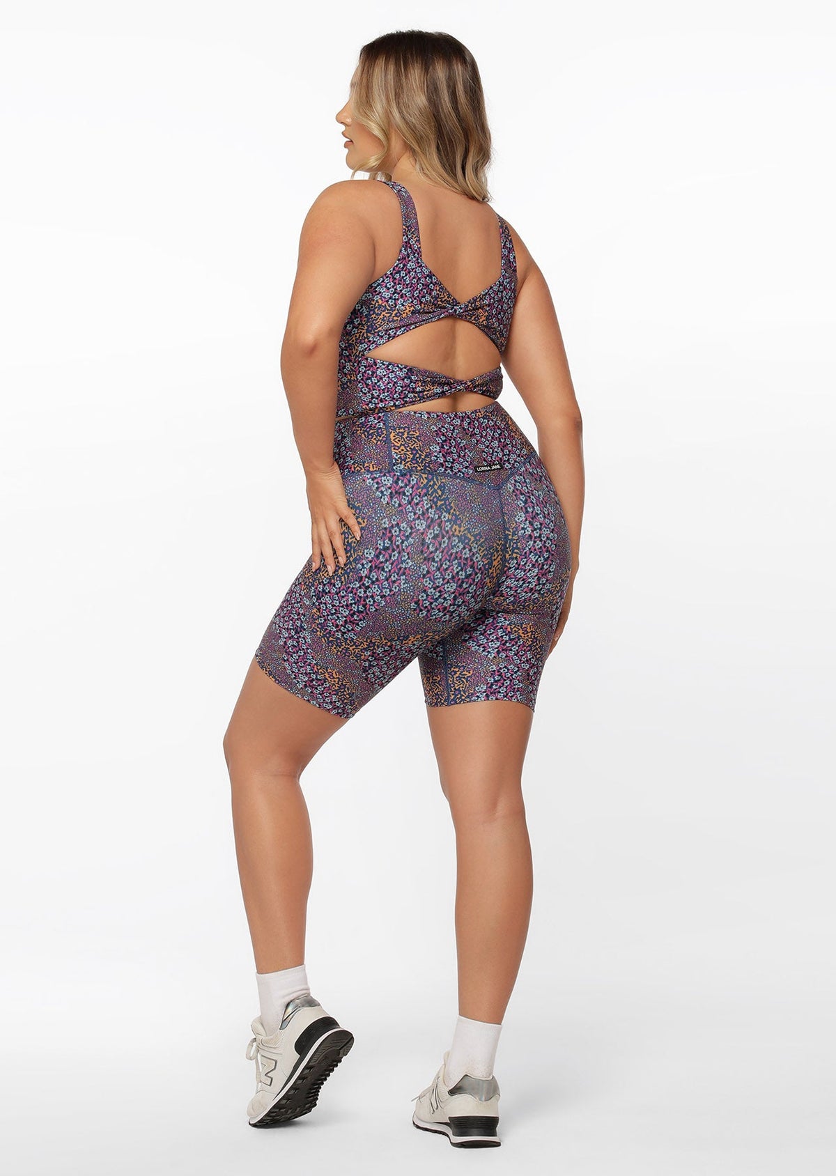 Midnight Ditsy Bike Shorts