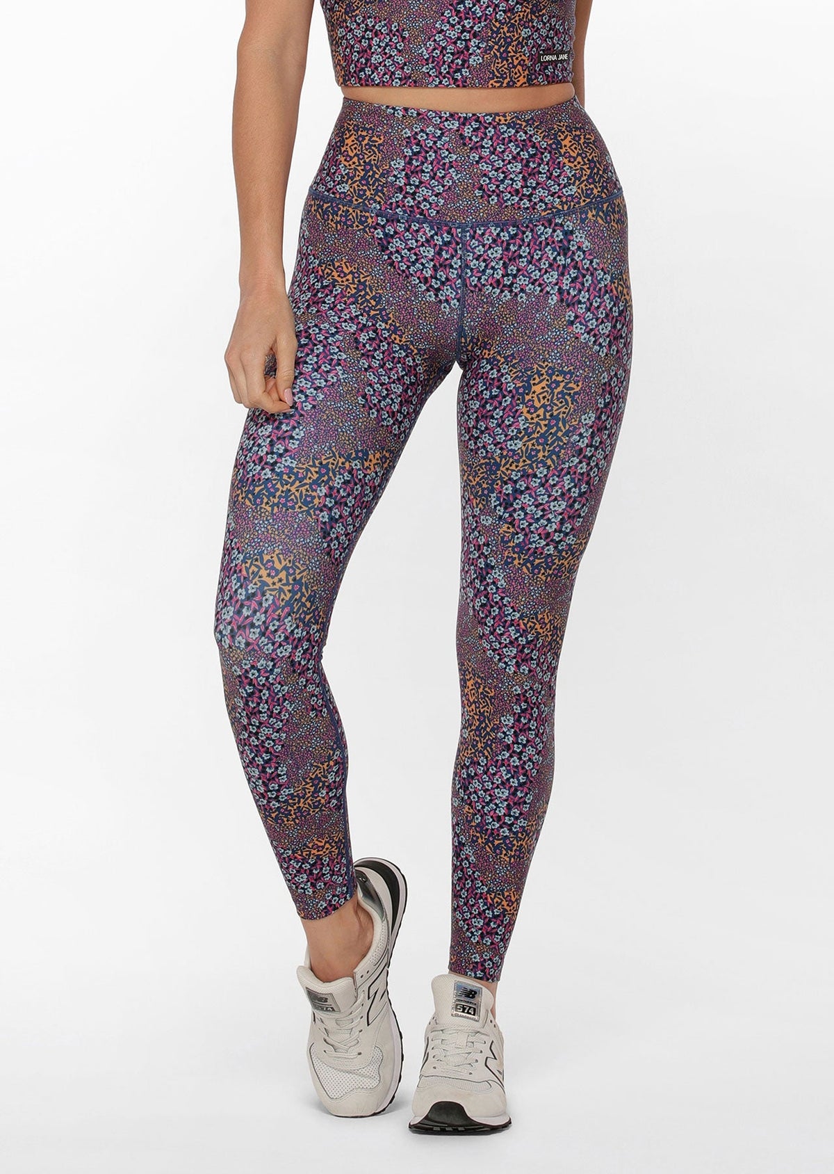 Midnight Ditsy Full Length Leggings