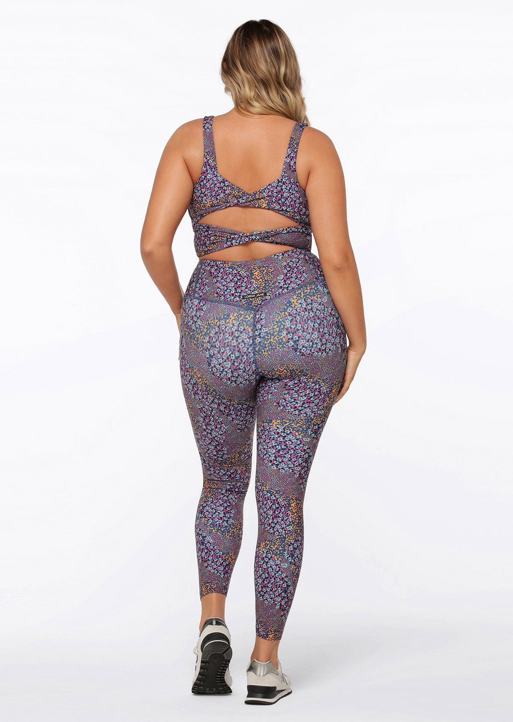 Midnight Ditsy Full Length Leggings