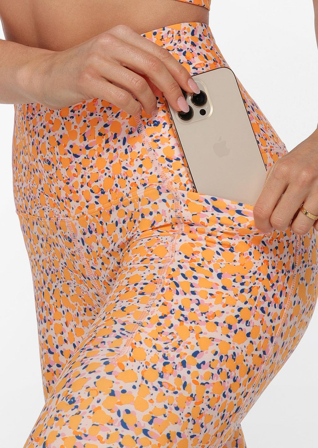 Battle Cat Phone Pocket Ankle Biter Leggings