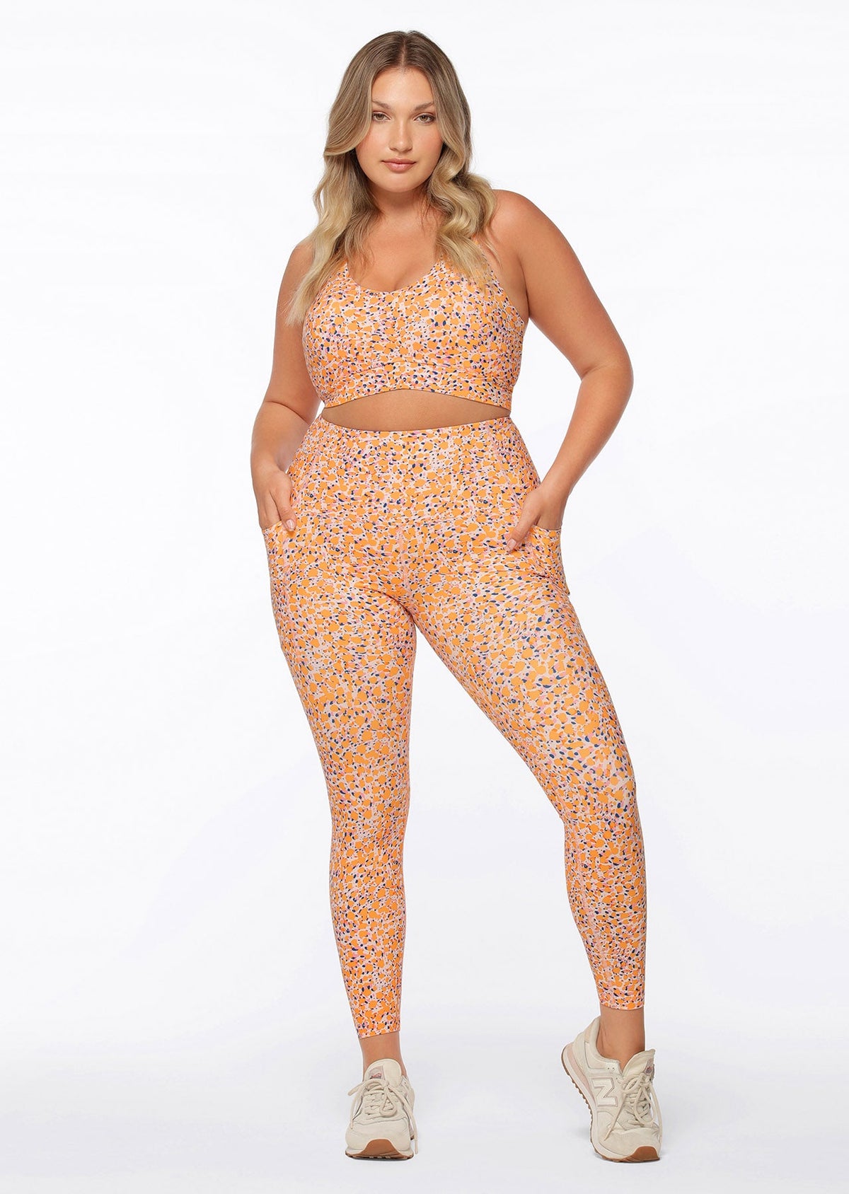 Battle Cat Phone Pocket Ankle Biter Leggings