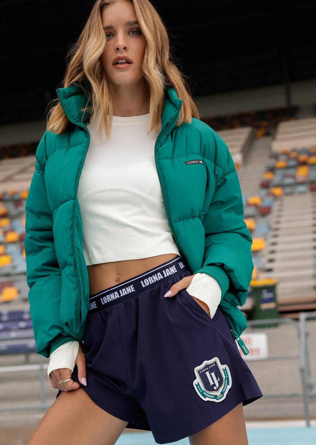 College Pocket Active Shorts