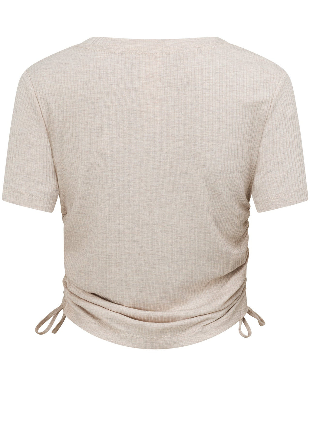 Easy Adjust Rib Short Sleeve Top
