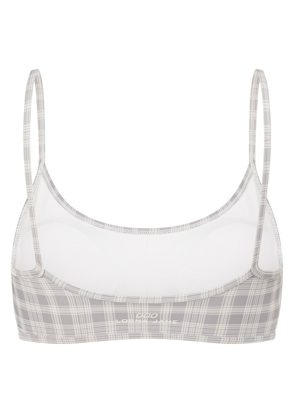 Country Club Check Sports Bra